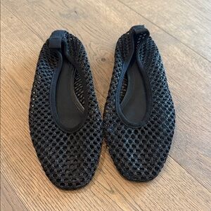 H&M Black Mesh Women's Loafers